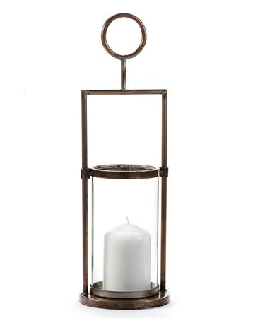 Metal candle holder