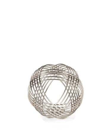 Decorative Orb Table Décor, Small - Silver