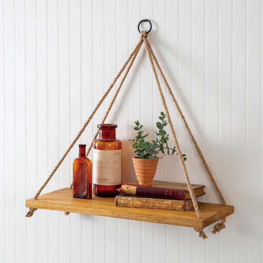 Boho wall shelf